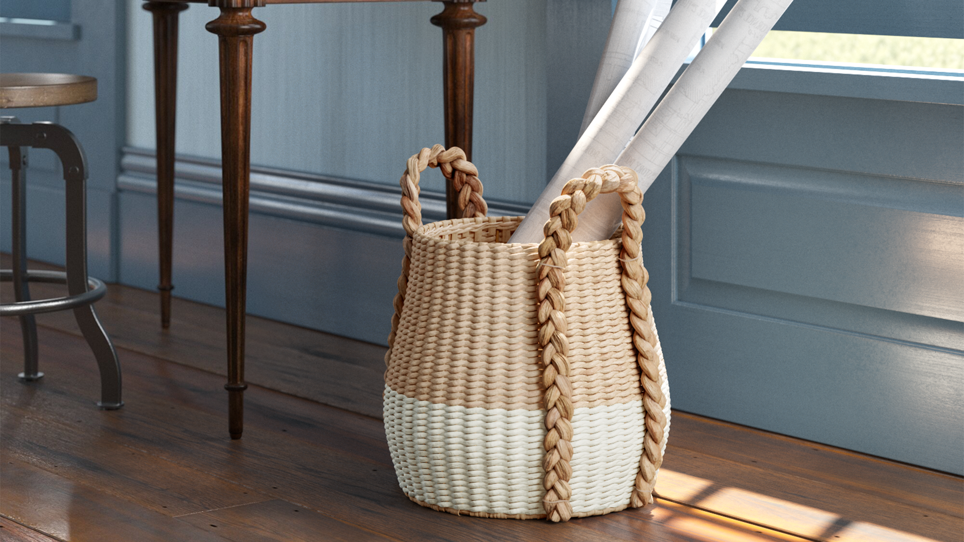 Woven bag 3D product model